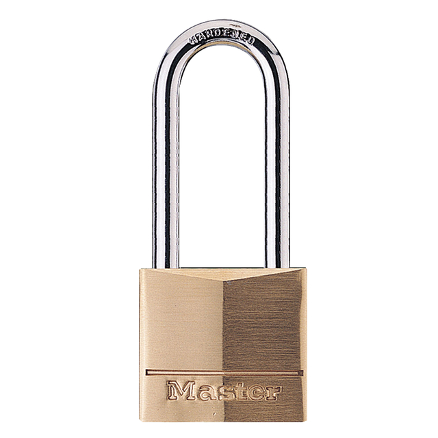 Hangslot MasterLock beugel 51mm messing 40mm afbeelding
