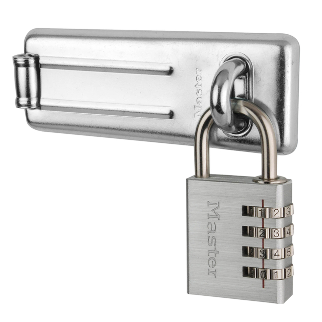 Hangslot MasterLock overval + aluminium 40mm afbeelding