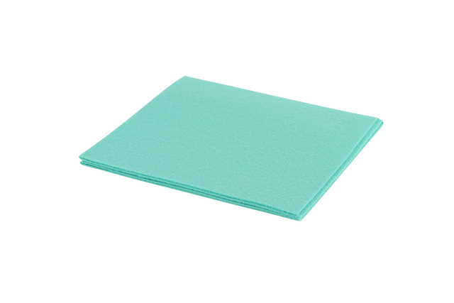 Werkdoek Cleaninq viscose 38x40cm groen 10 stuks afbeelding