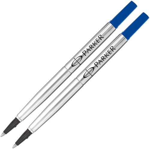 Rollerpenvulling Parker Quink blauw medium-2