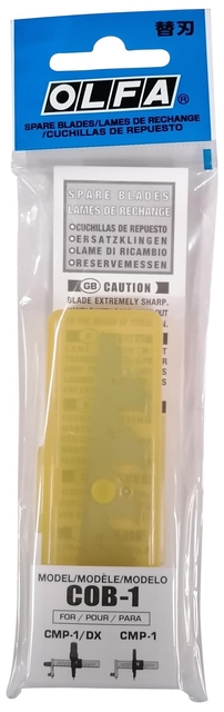 Reservemes Olfa COB-1 blister à 15 stuks afbeelding