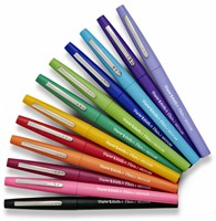 Fineliner Paper Mate Flair retro medium assorti blister à 16 stuks-1