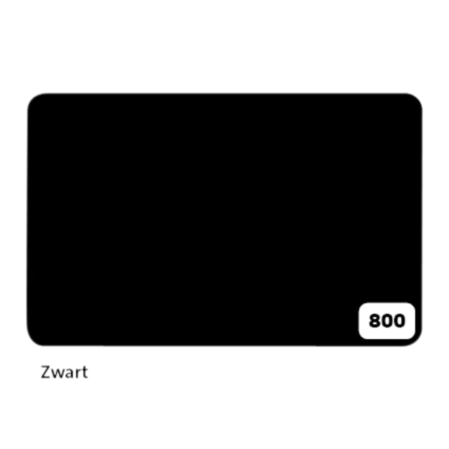 Etalagekarton Folia 1-zijdig 48x68cm 380gr nr800 zwart afbeelding