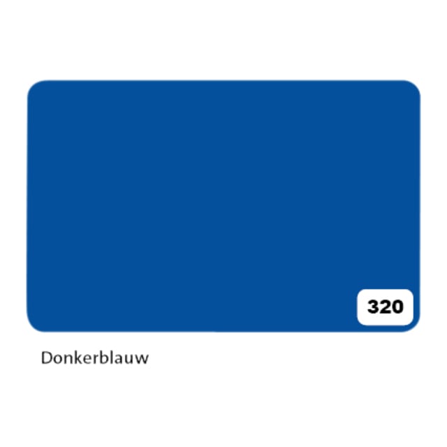 Etalagekarton Folia 1-zijdig 48x68cm 380gr nr320 donkerblauw afbeelding