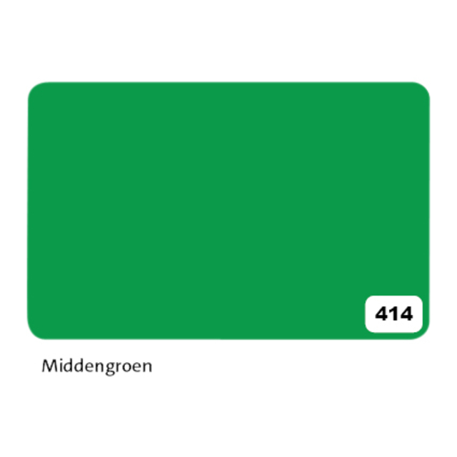 Etalagekarton Folia 1-zijdig 48x68cm 380gr nr414 middengroen afbeelding