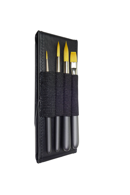 Penselenset Zahn Travel Buddy 4-delig afbeelding