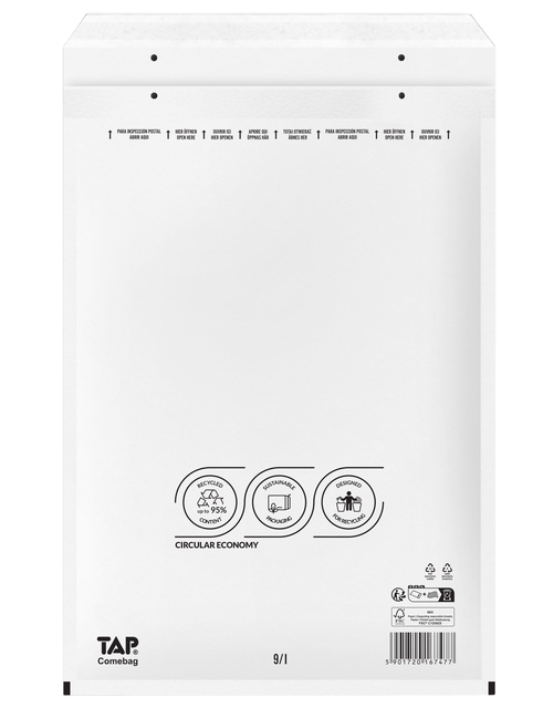 Envelop TAP Comebag luchtkussen nr19 100 stuks