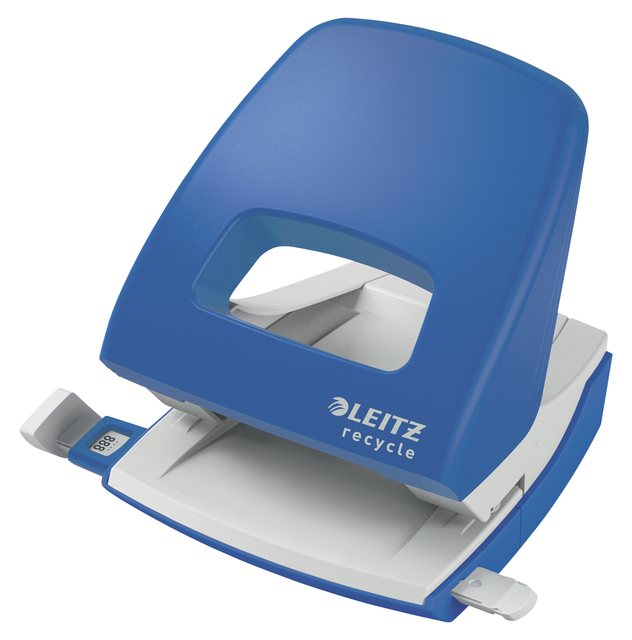 Perforator Leitz Nexxt Recycle 30 vel blauw afbeelding
