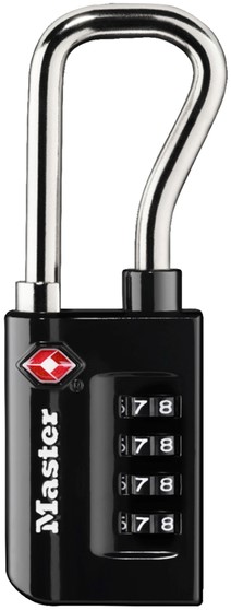 Master Lock Heavy Duty-Hangslot [Sleutel] [Roestvrij staal] [Lange beugel] [ Buiten] M830EURDLH - Meest geschikt voor Opslagunits, Schuren, Garages, Hekken