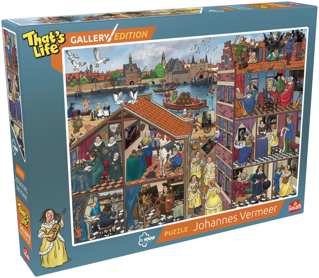 Puzzel That&apos;s Life Gallery Edition: Johannes Vermeer 1000 stukjes afbeelding