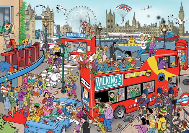 Puzzel That's Life City London 1000 stukjes — Foto 2 van 2