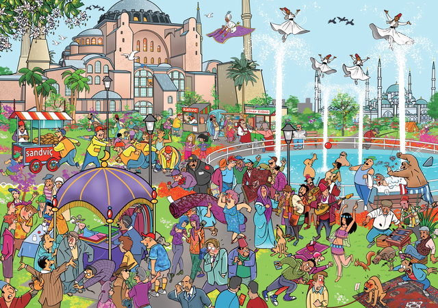 Puzzel That's Life City Istanbul 1000 stukjes — Foto 2 van 2