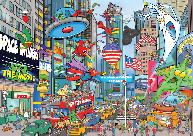 Puzzel That's Life City New York 1000 stukjes — Foto 2 van 2