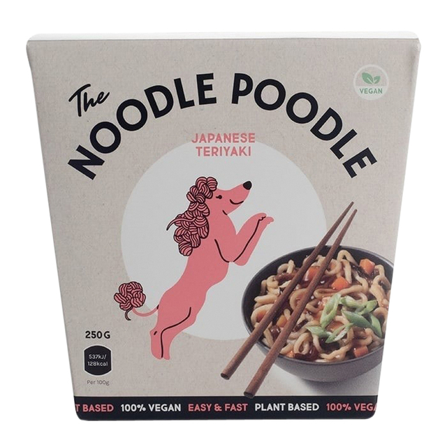 Noodles The Noodle Poodle Japanese teriyaki 250gr afbeelding