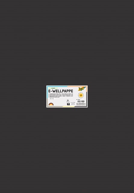 Golfkarton Folia E-golf 50x70cm 250gr nr90 zwart afbeelding