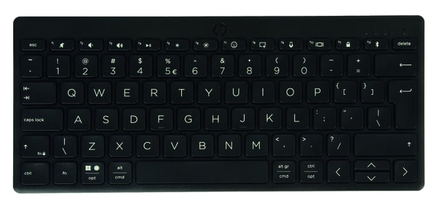 Toetsenbord HP 355 compact multi-device Qwerty zwart afbeelding