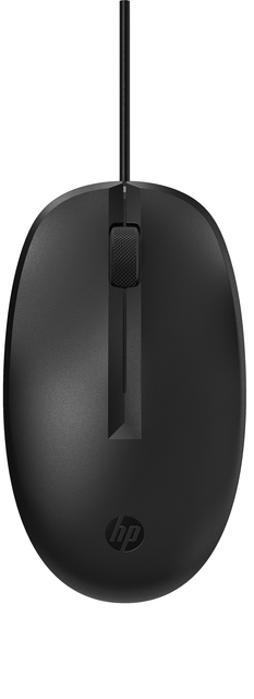 Muis HP 128 laser bedraad zwart afbeelding