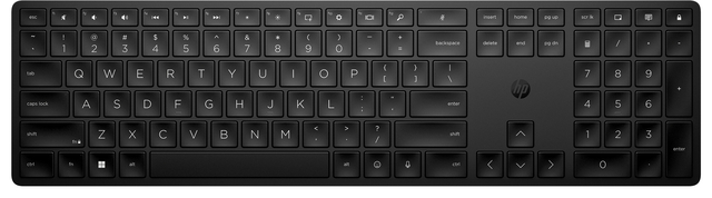 Toetsenbord HP 455 programmeerbaar draadloos Qwerty zwart afbeelding