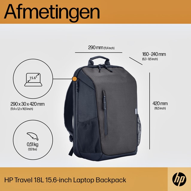 Afmetingen rugzak store