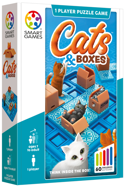 Puzzelspel Smart Games Cats&Boxes afbeelding