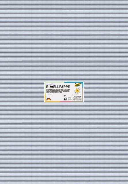 Golfkarton Folia E-golf 50x70cm 250gr nr60 zilver afbeelding