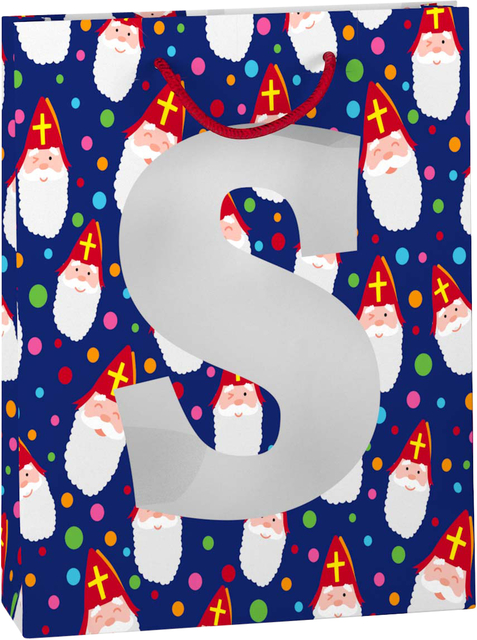 Cadeautas Sint met venster afbeelding