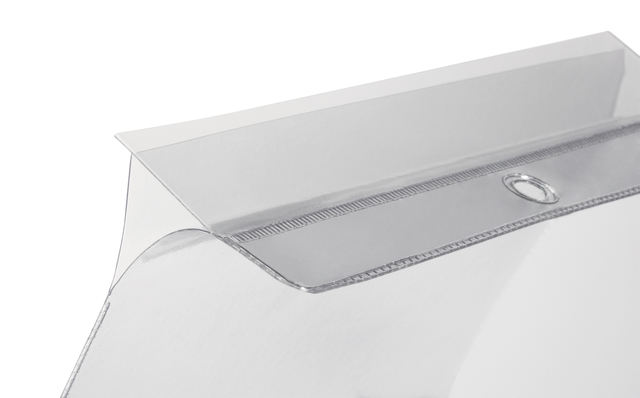 Insteekmap U-model Durable met ophangoog A5 transparant 10 stuks — Foto 2 van 2