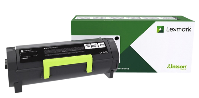 Tonercartridge Lexmark 58D2HOE zwart afbeelding