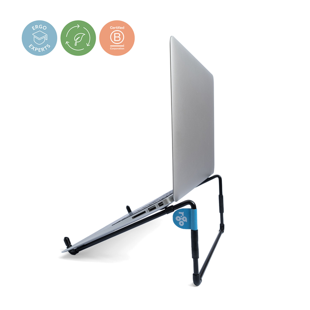 Laptopstandaard R-Go Travel Zwart afbeelding