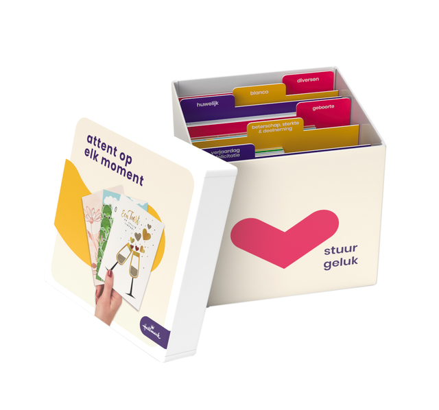 Wenskaart Hallmark business box 80 kaarten assorti afbeelding