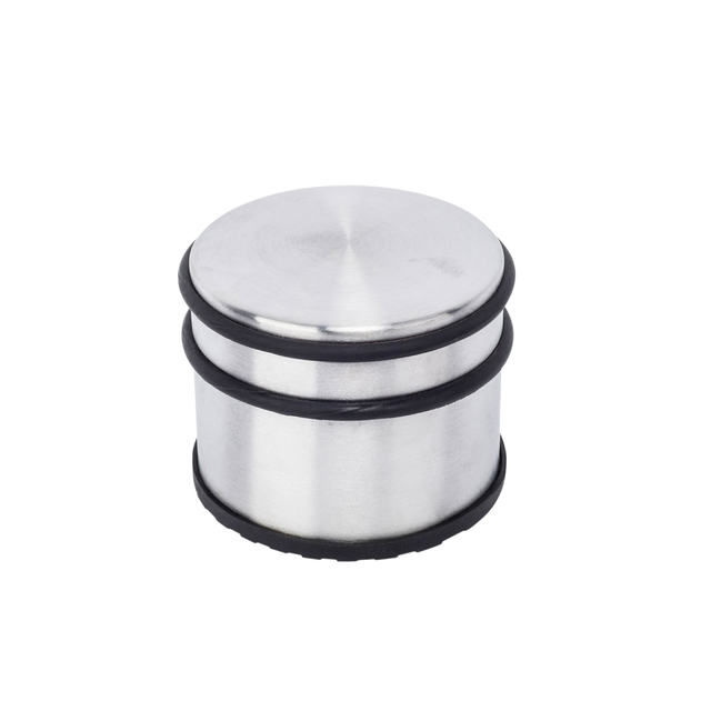 Deurstopper BRASQ met rubberen ringen rvs afbeelding