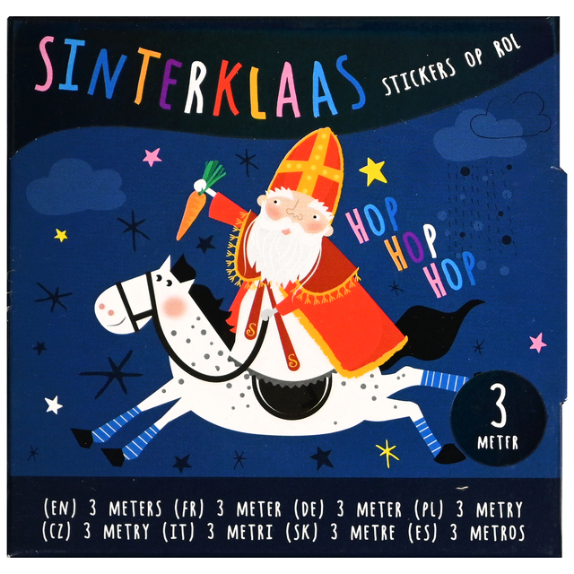 Bruna office Stickerset Sinterklaas 3 meter