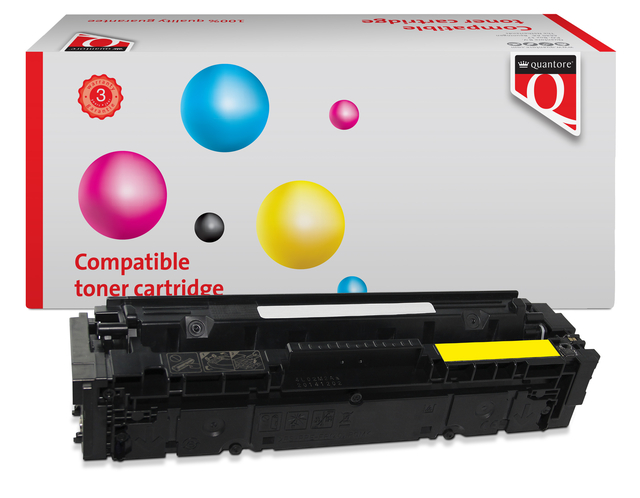 Quantore Tonercartridge alternatief tbv HP W2212A geel