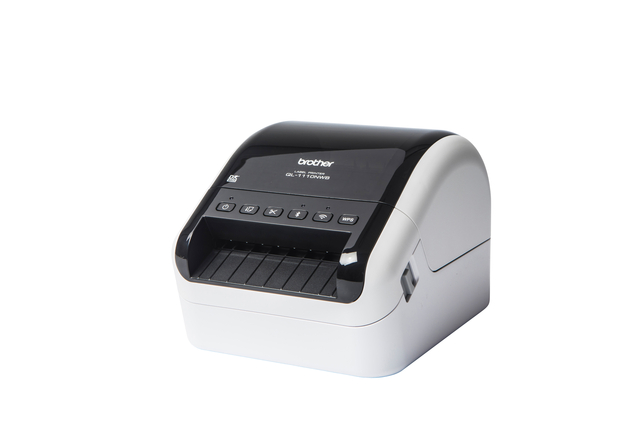 Labelprinter Brother DK QL-1110NWBc desktop 103,6mm wit afbeelding