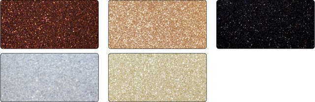 Glitterkarton Folia 50x70cm 300gr 5 vel classic assorti afbeelding