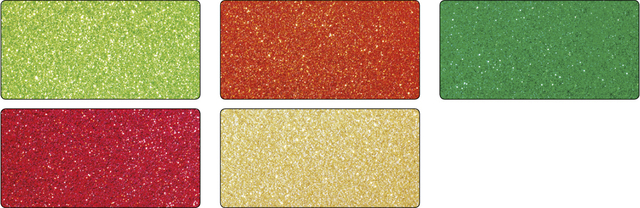 Glitterkarton Folia 50x70cm 300gr 5 vel oriental assorti afbeelding