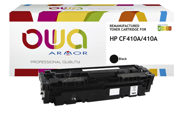 Tonercartridge OWA alternatief tbv HP CF410A zwart afbeelding