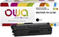 Toner OWA alternatief tbv Brother TN-421BK zwart