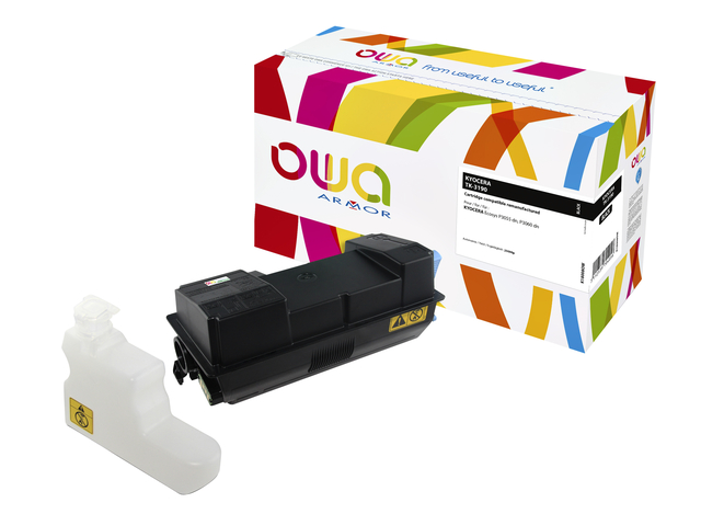 Toner OWA alternatief tbv Kyocera TK-3190K zwart afbeelding