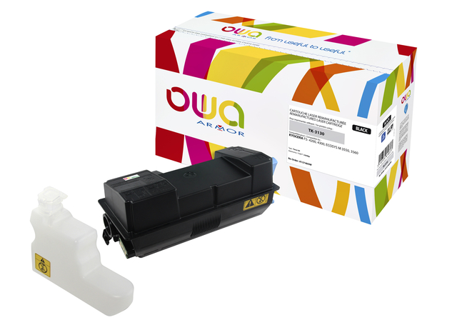 Toner OWA alternatief tbv Kyocera TK-3130K zwart afbeelding