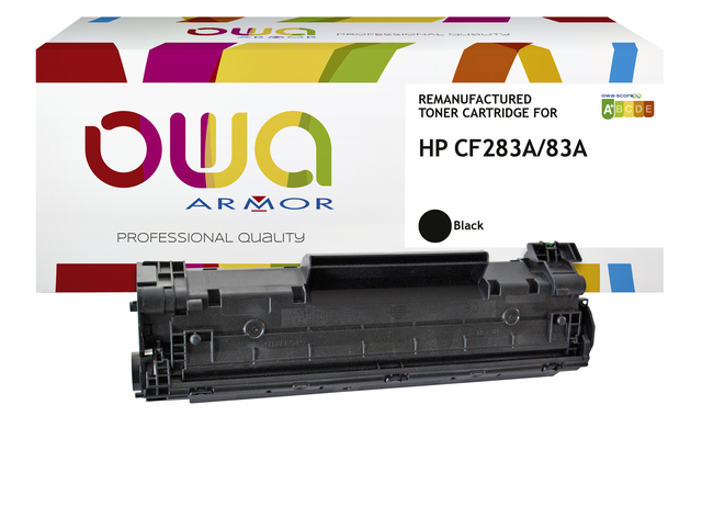 Tonercartridge OWA alternatief tbv HP CF283A zwart afbeelding