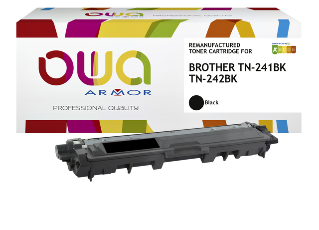 Toner OWA alternatief tbv Brother TN-241BK zwart afbeelding