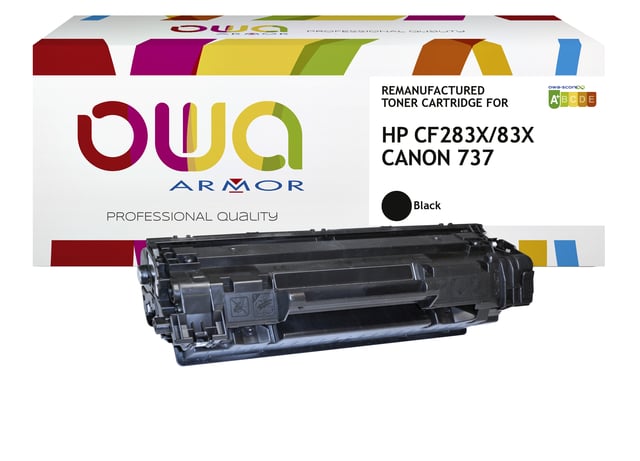 Tonercartridge OWA alternatief tbv HP CF283X zwart afbeelding