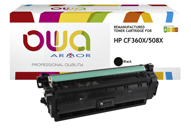 Tonercartridge OWA alternatief tbv HP CF360X zwart afbeelding