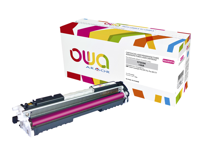 Tonercartridge OWA alternatief tbv HP CF353A rood afbeelding