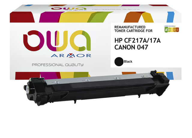 Tonercartridge OWA alternatief tbv HP CF217A zwart afbeelding