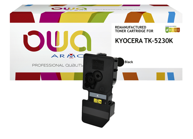 Toner OWA alternatief tbv Kyocera TK-5230K zwart afbeelding