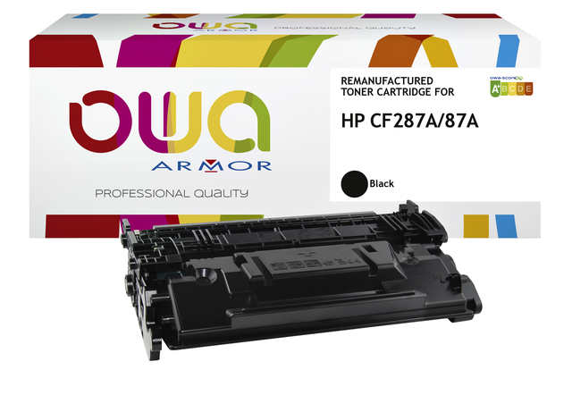 Tonercartridge OWA alternatief tbv HP CF287A zwart afbeelding