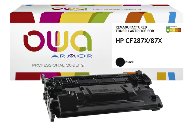 Tonercartridge OWA alternatief tbv HP CF287X zwart afbeelding