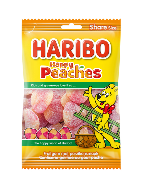Snoep Haribo Perziken zak 250gr afbeelding